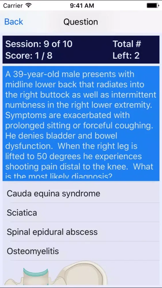 Captures d'écran de Pain Medicine Board Reviews