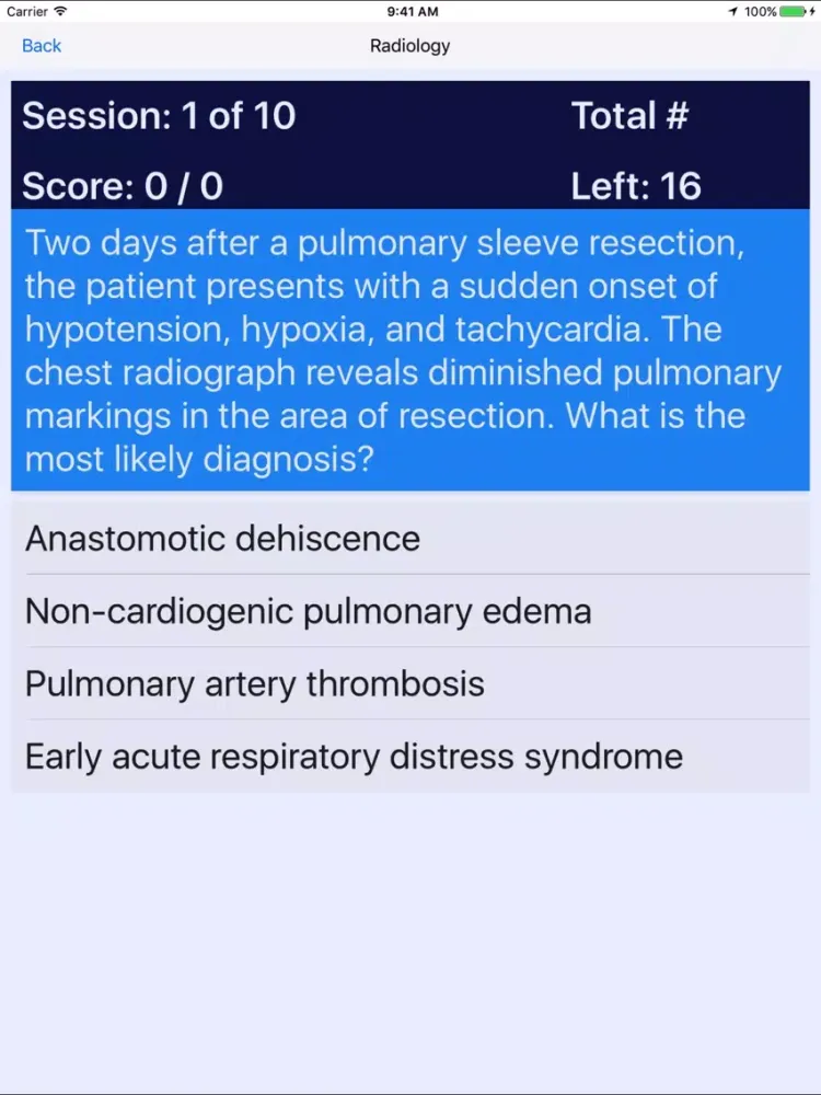Radiology Board Reviews iPad 应用截图