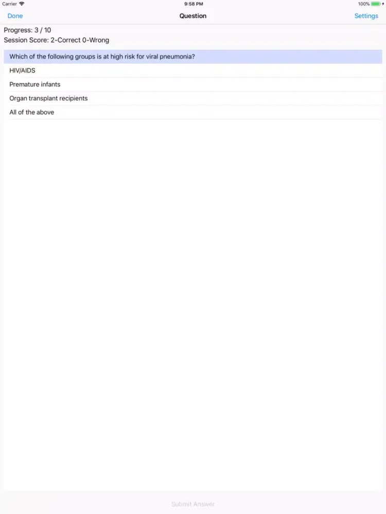 Infection Control Nurse (CIC) iPad 應用截圖
