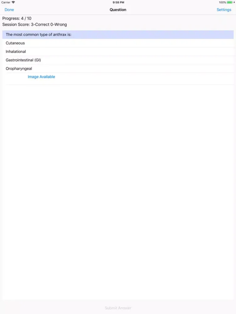 Infection Control Nurse (CIC) iPad 應用截圖