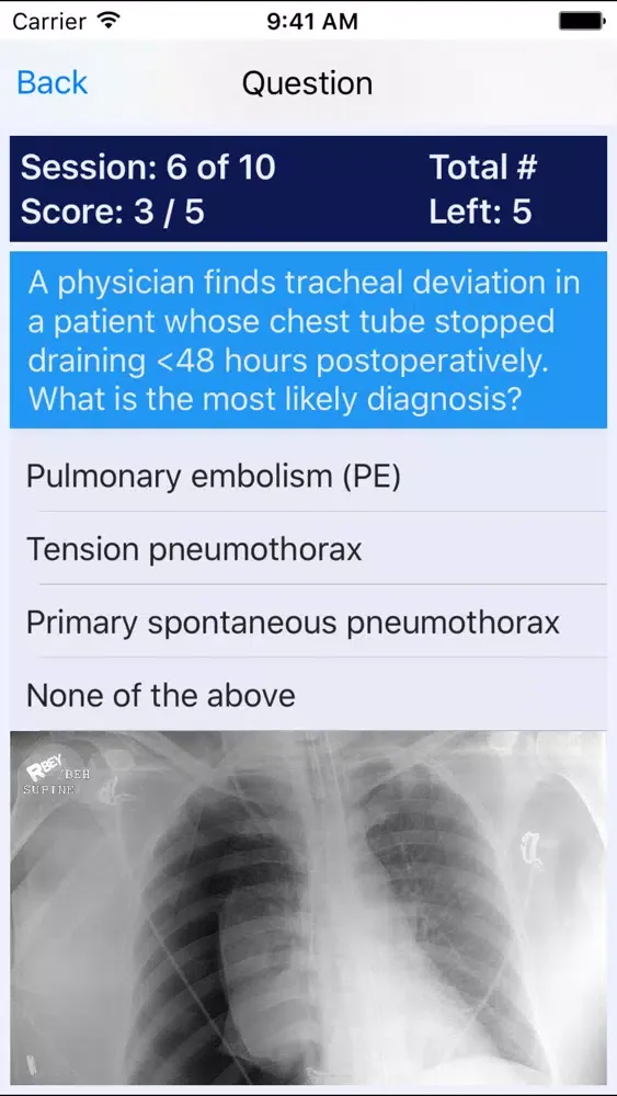 Capturas de tela do Medical Surgical Nurse Review
