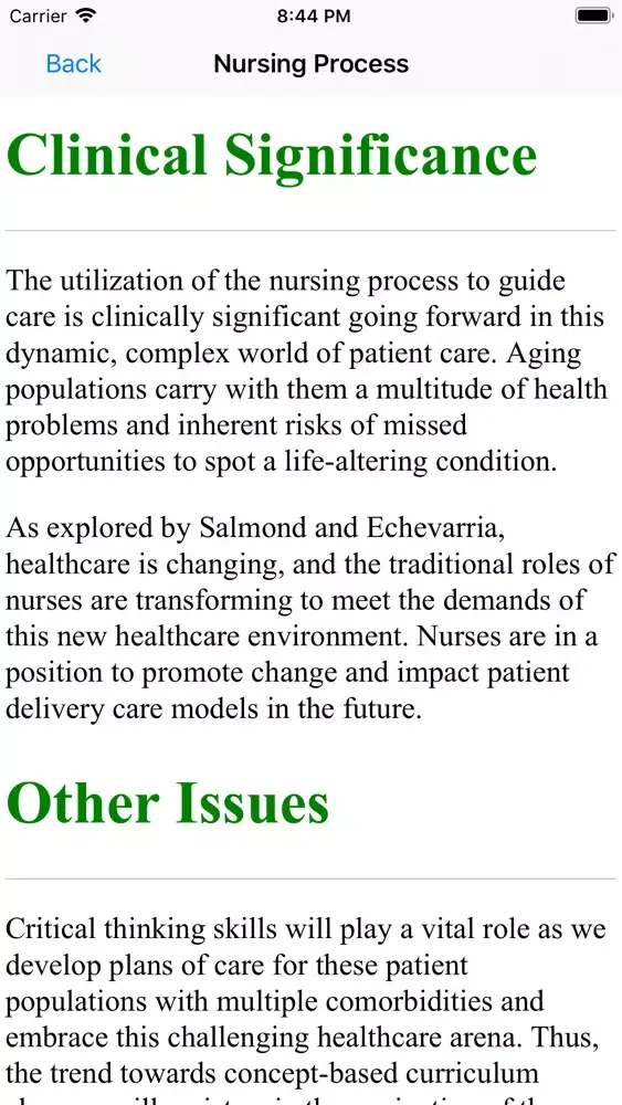 Nursing Quizzing スクリーンショット