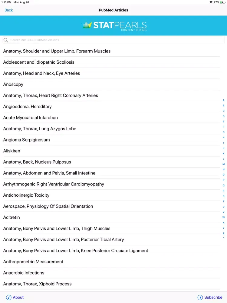 USMLE-COMLEX iPad  سکرین شاٹس