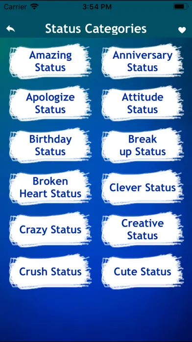 Funny Status Quotes Collection Screenshots