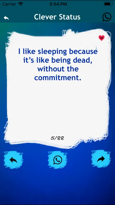 Funny Status Quotes Collection Screenshots