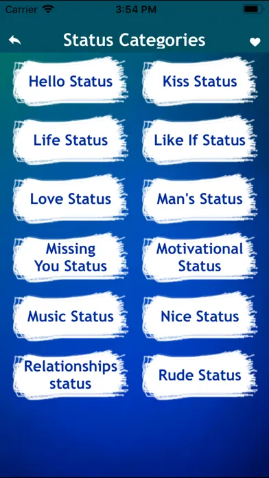 Funny Status Quotes Collection Screenshots