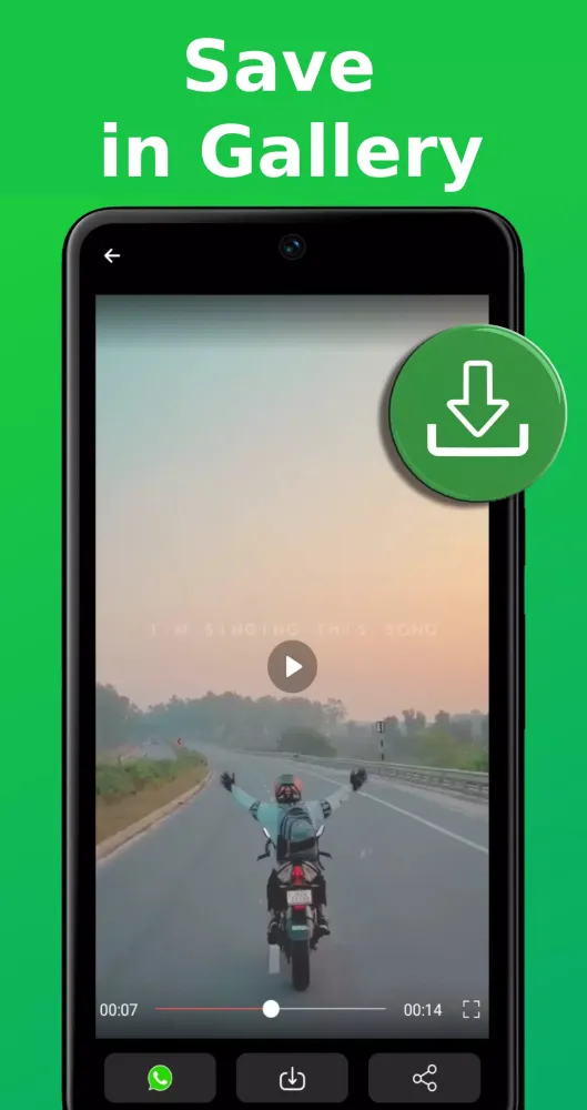 Capturas de tela do Save Video Status - Status App