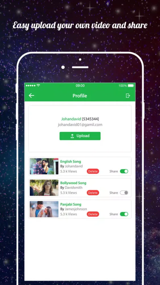 Zrzuty ekranu Status Videos for All