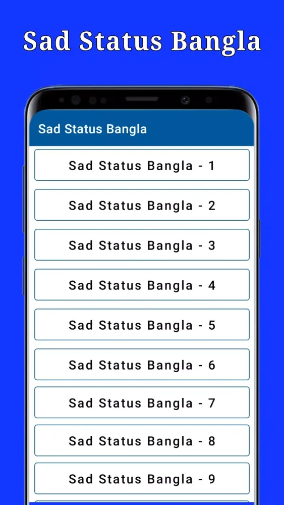 Capturas de tela do Sad Status Bangla 2024
