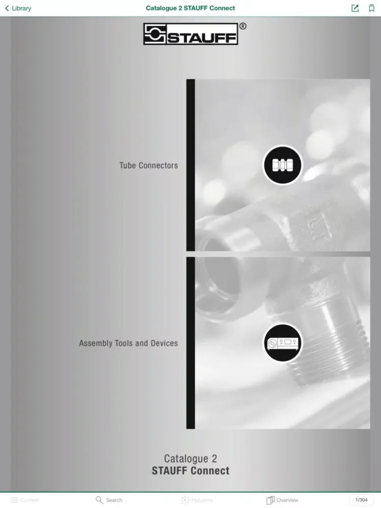STAUFF Catalogue App iPad 應用截圖
