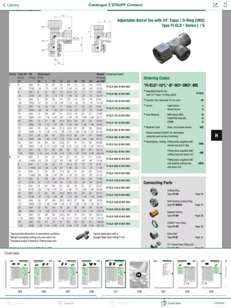 STAUFF Catalogue App iPad 應用截圖