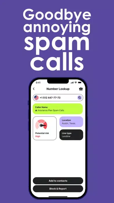 Spam Call Blocker & Lookup Ekran Görüntüleri