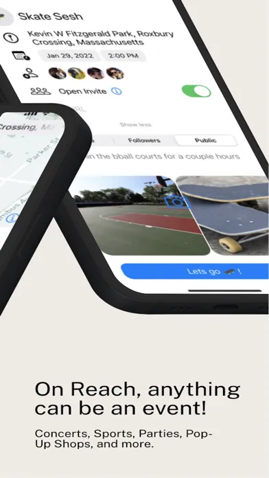 Reach: Discover Events应用截图