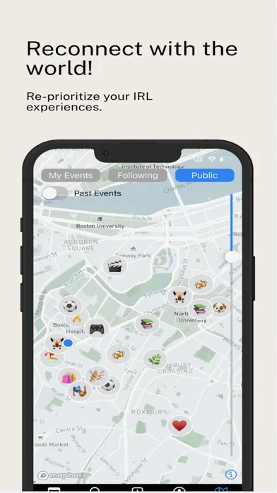 Reach: Discover Events应用截图