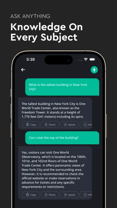 ภาพหน้าจอของ Blaze - AI Chatbot Copilot