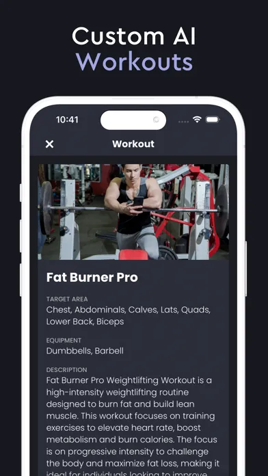 Zrzuty ekranu Workout AI - Fitness Trainer