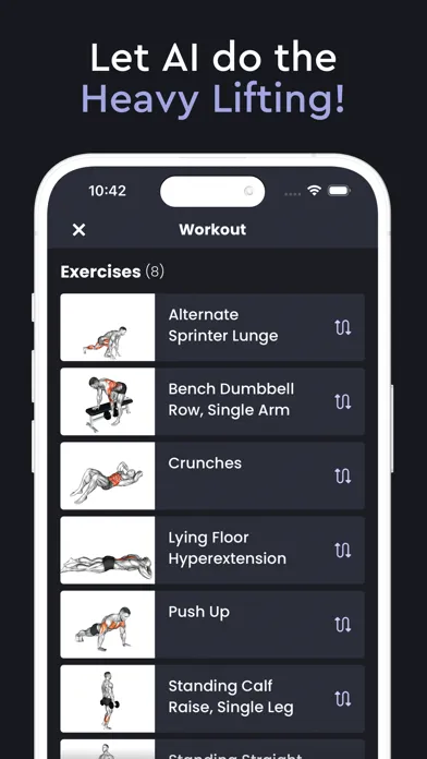 Zrzuty ekranu Workout AI - Fitness Trainer