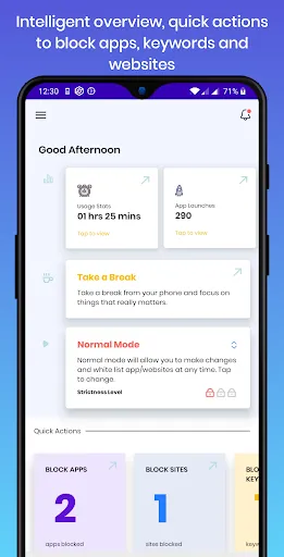 Stay Focused: App/Site Blocker Screenshots