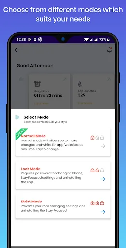 Stay Focused: App/Site Blocker Screenshots