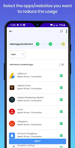 Stay Focused: App/Site Blocker Screenshots