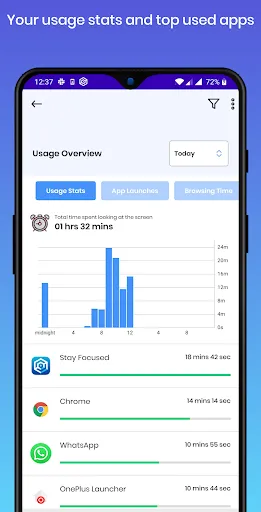 Stay Focused: App/Site Blocker Screenshots