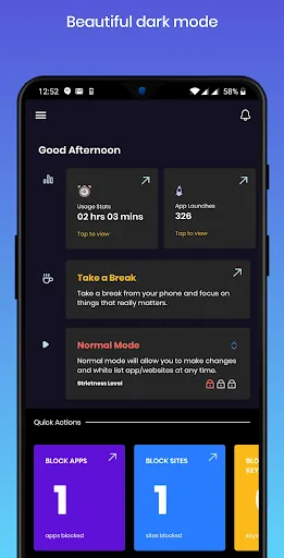 Stay Focused: App/Site Blocker Screenshots