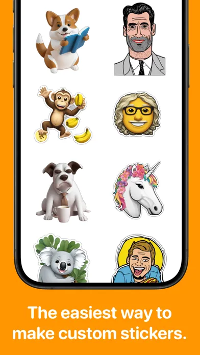 Stickthing – AI Sticker Maker应用截图