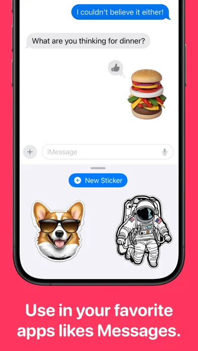 Stickthing – AI Sticker Maker应用截图
