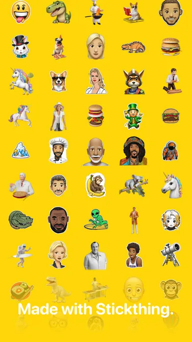 Stickthing – AI Sticker Maker应用截图