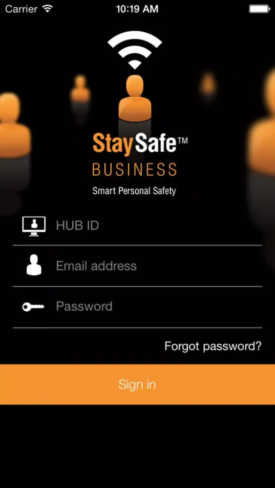 Tangkapan layar StaySafe Business