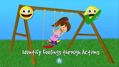 Tangkapan layar iTouchiLearn Feelings for Preschool Kids Free