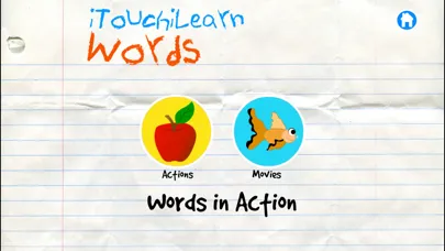 تصاویر iTouchilearn Words Free for Preschool Reading, Spelling, Speech Skills
