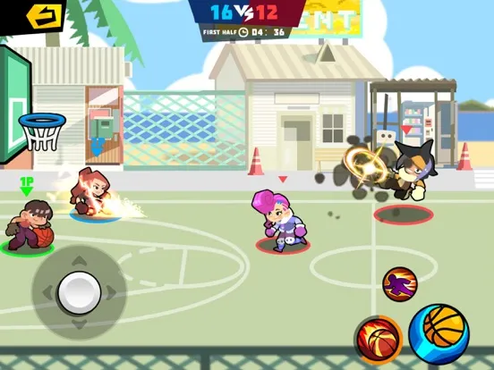 Street Basketball Fight iPad  स्क्रीनशॉट