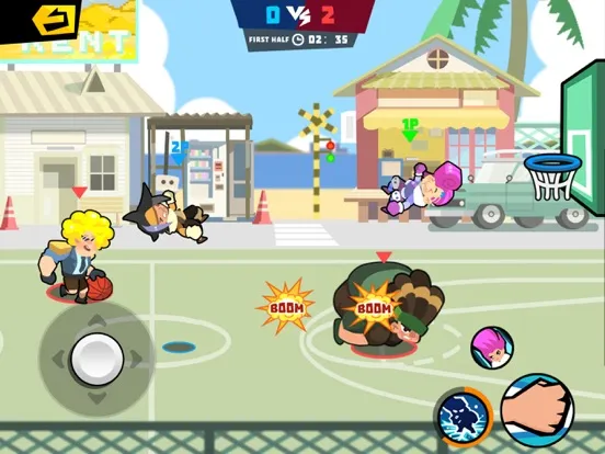Street Basketball Fight iPad  स्क्रीनशॉट