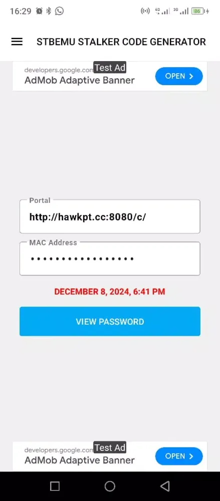 STBEMU STALKER CODE GENERATOR应用截图