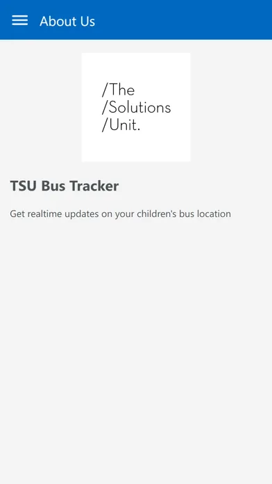 TSU Bus Tracker سکرین شاٹس