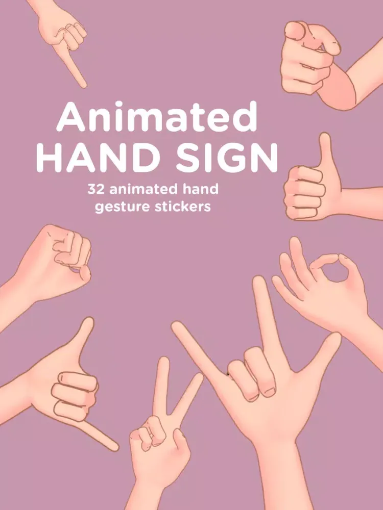 Captures d'écran de Animated Hand Sign iPad 