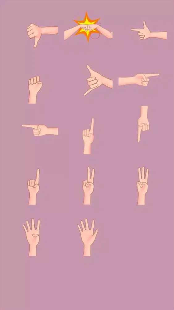 Captures d'écran de Animated Hand Sign