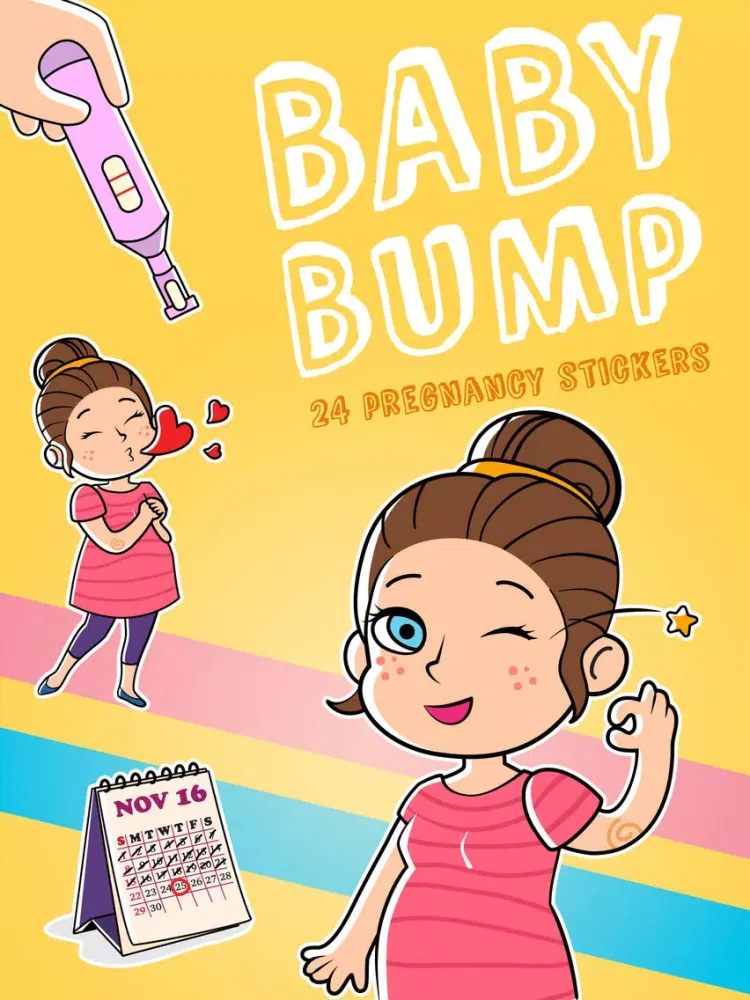 Скриншоты Baby Bump Pregnancy Stickers iPad 