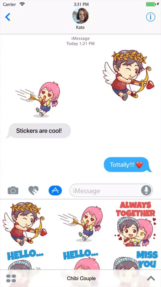 Chibi Couple سکرین شاٹس