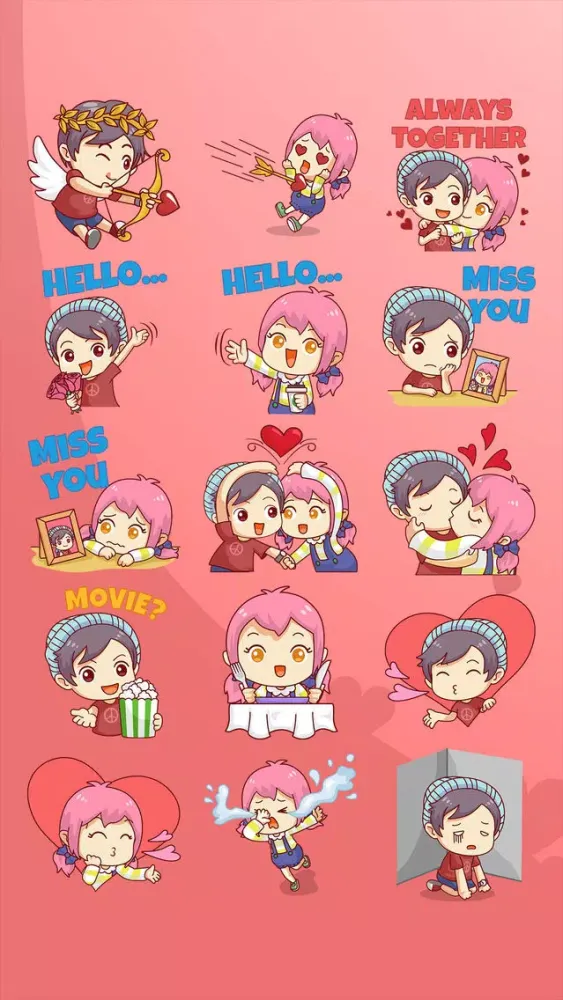 Chibi Couple سکرین شاٹس