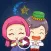 Chibi Couple Ramadan Sticker