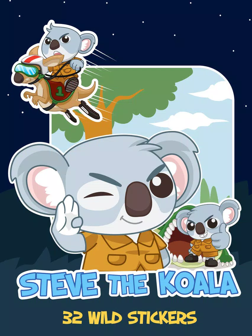 Steve The Adventurous Koala iPad 應用截圖
