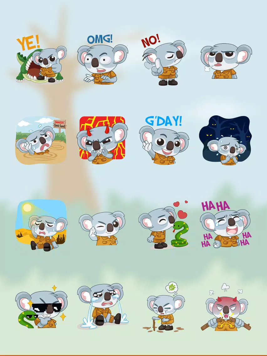 Steve The Adventurous Koala iPad 應用截圖