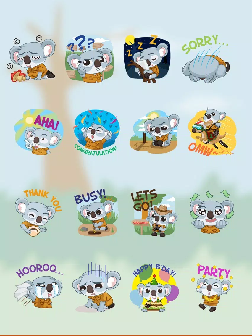 Steve The Adventurous Koala iPad 應用截圖