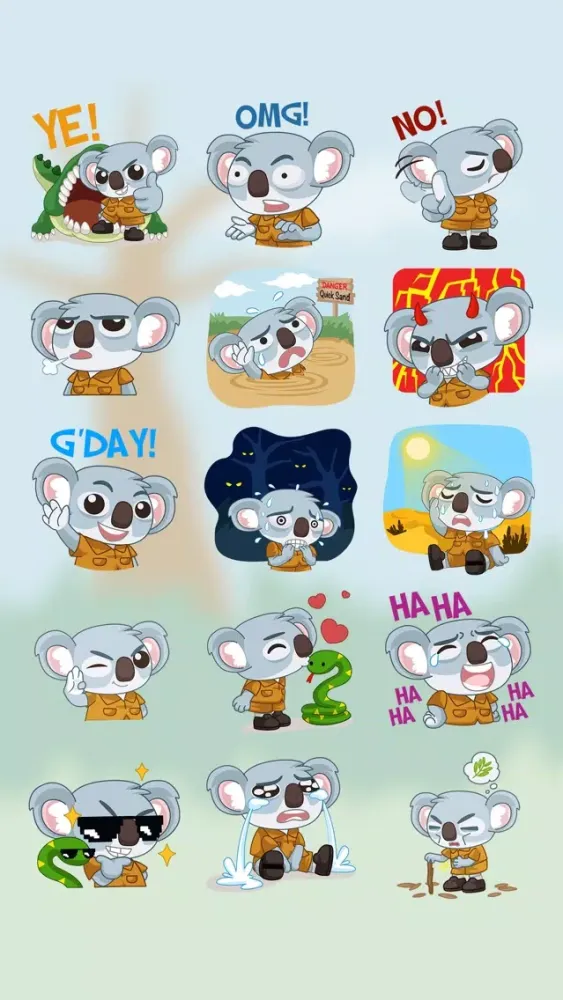 Steve The Adventurous Koala سکرین شاٹس