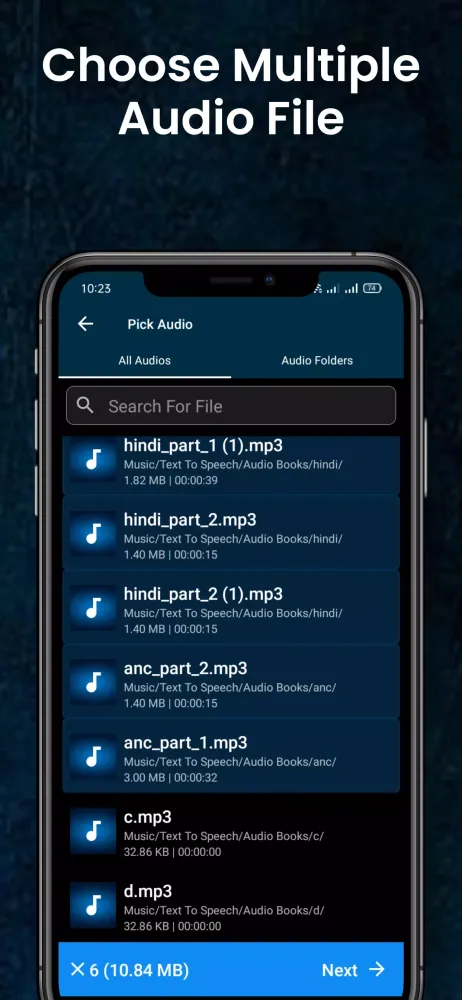 Скриншоты Audio Cutter Audio Joiner App