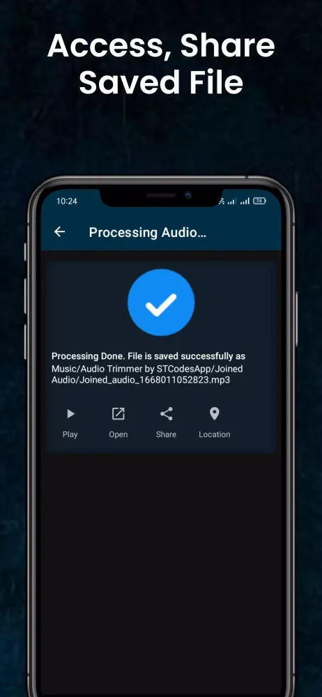 Скриншоты Audio Cutter Audio Joiner App