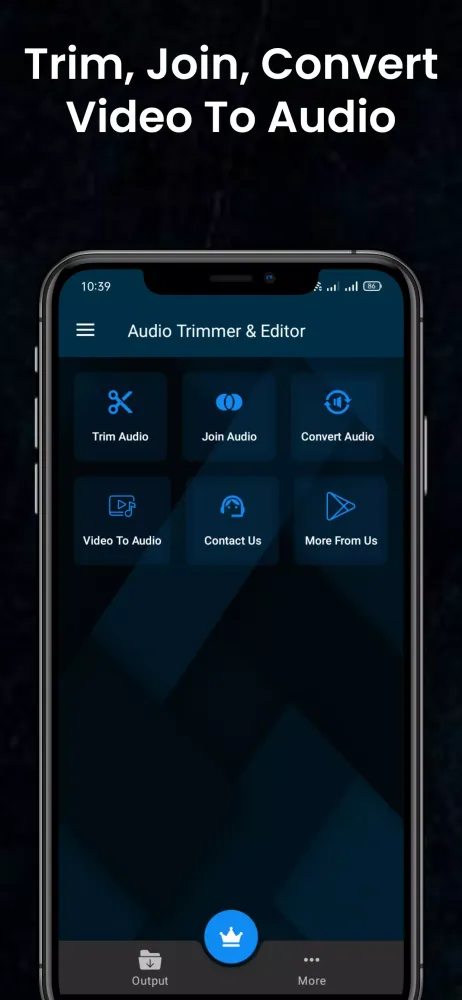 Скриншоты Audio Cutter Audio Joiner App