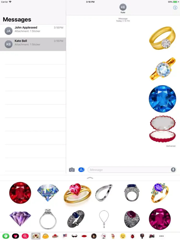 صور Briliant Stickers iPad 